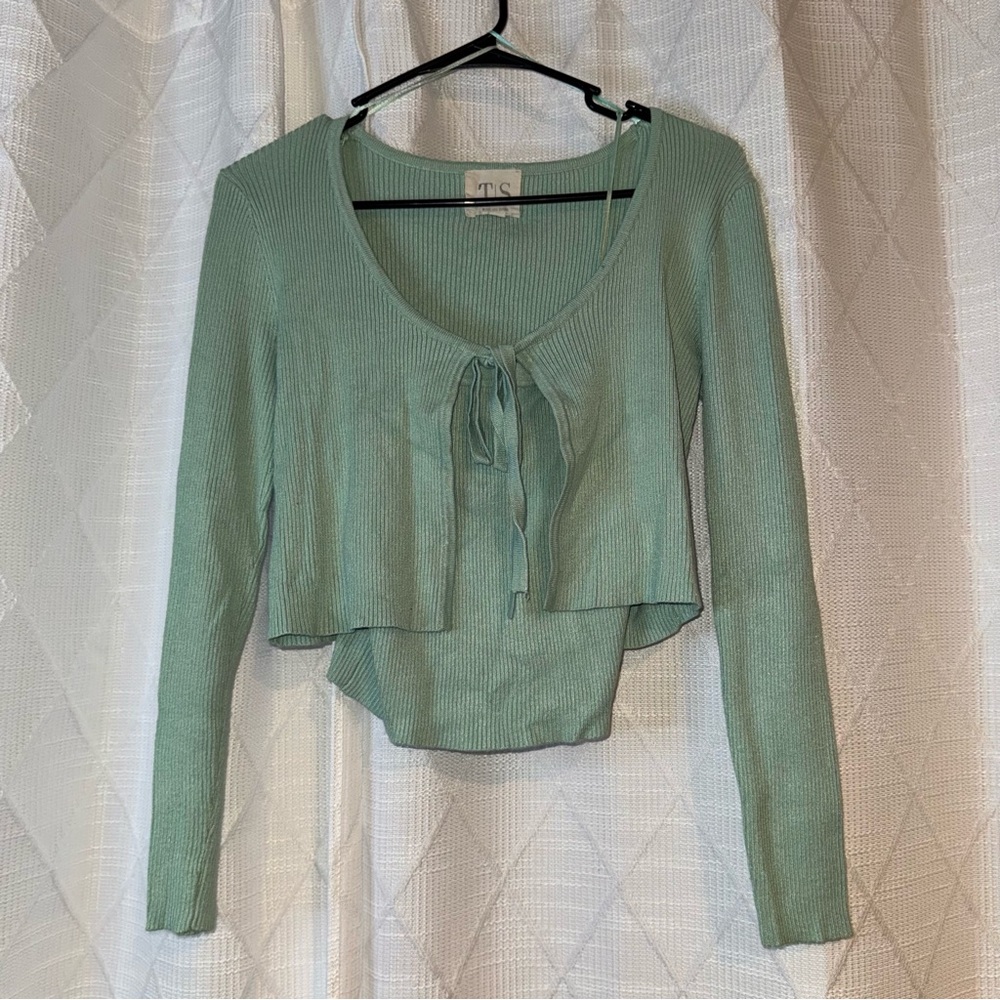 Stylish Green Women's Top